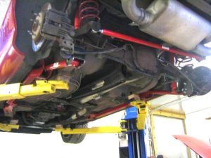 Pontiac Firebird Panhard Bar - UMI Performance - Tubular Single Adjustable - Brilliant Durable Powder Coat Finish - `82-`02